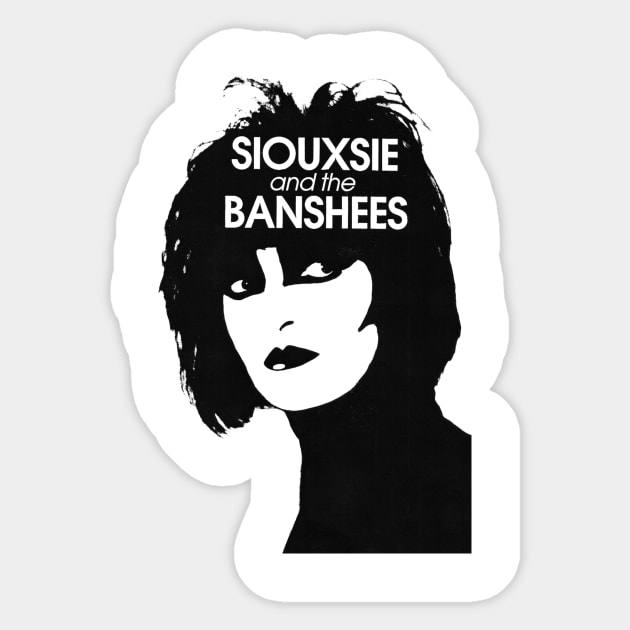 siouxsie and the banshees Sticker by Don Kodon